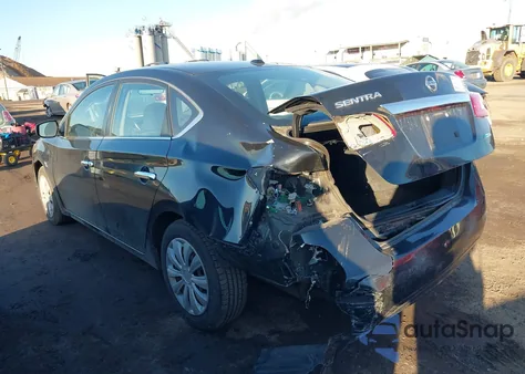 2013 Nissan Sentra Sv из США, поврежденный, VIN 1N4AB7AP3DN909934